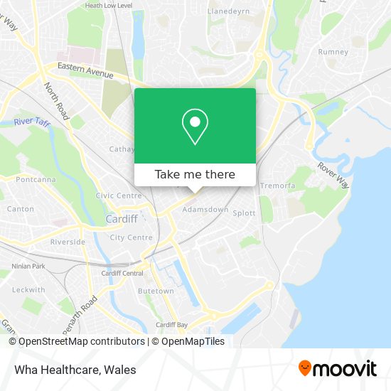 Wha Healthcare map