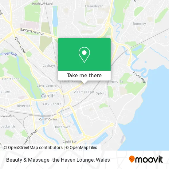 Beauty & Massage -the Haven Lounge map