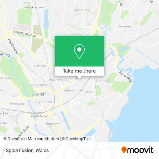 Spice Fusion map
