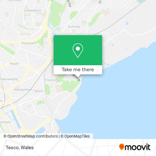 Tesco map