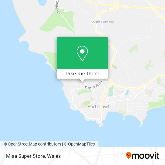 Misa Super Store map