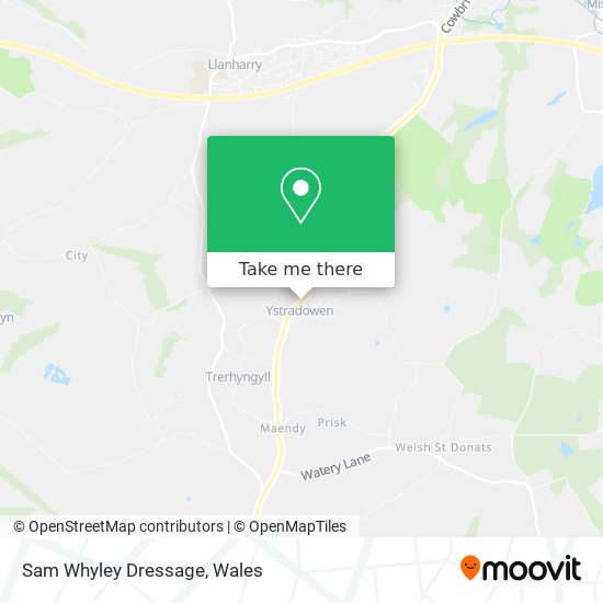 Sam Whyley Dressage map
