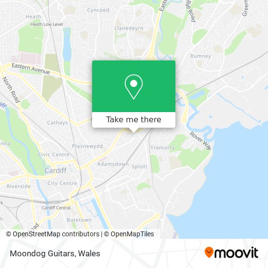 Moondog Guitars map