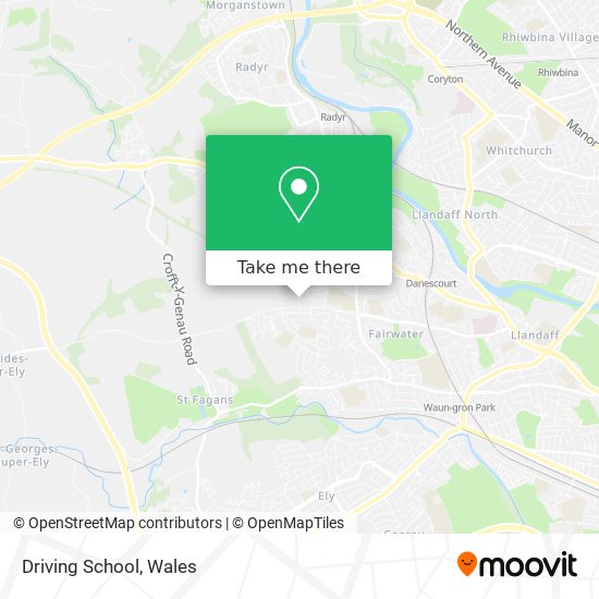 Driving School map