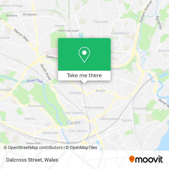 Dalcross Street map