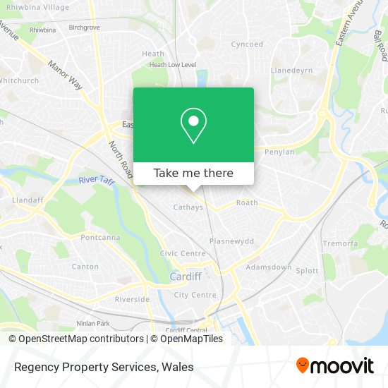 Regency Property Services map