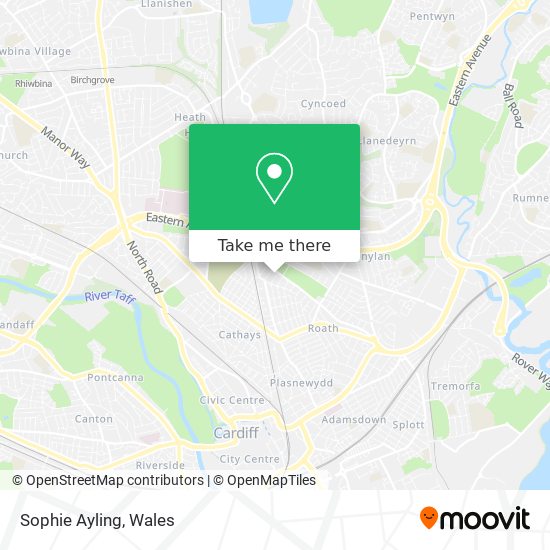 Sophie Ayling map