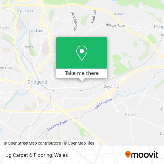 Jg Carpet & Flooring map