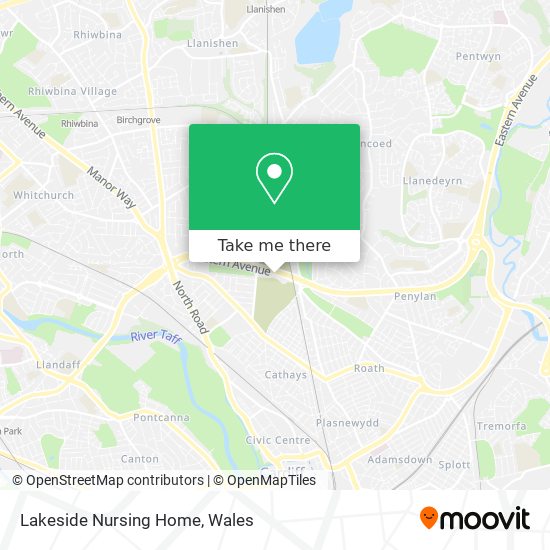 Lakeside Nursing Home map