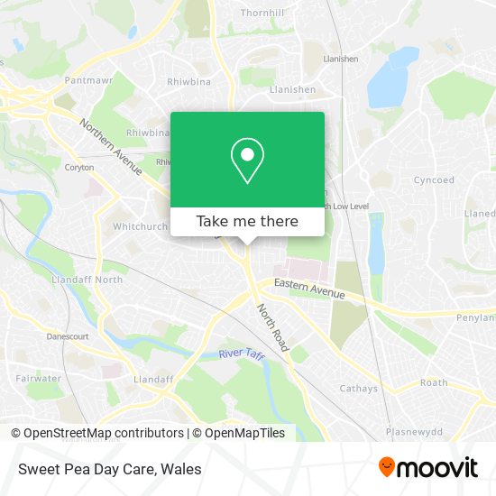 Sweet Pea Day Care map