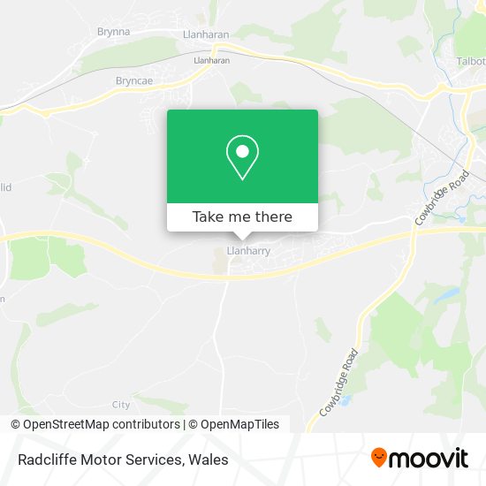 Radcliffe Motor Services map