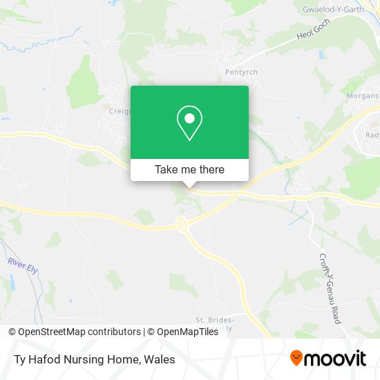 Ty Hafod Nursing Home map
