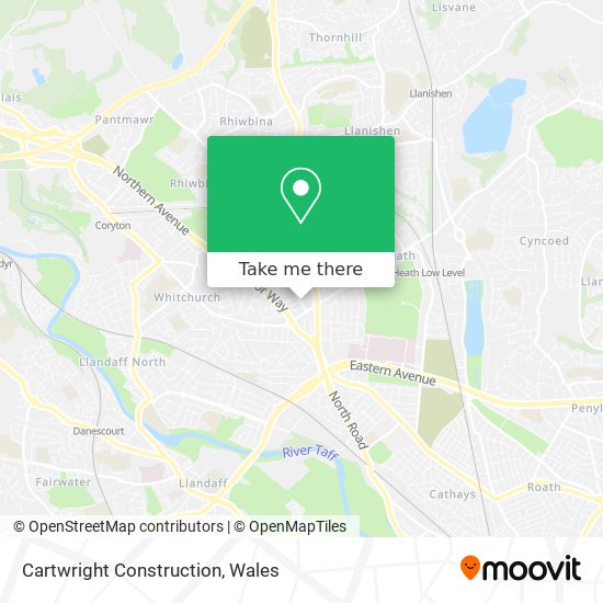 Cartwright Construction map