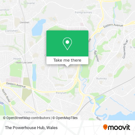 The Powerhouse Hub map