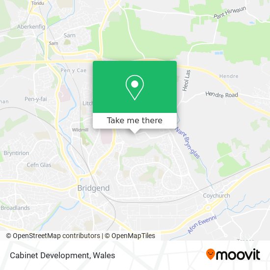 Cabinet Development map