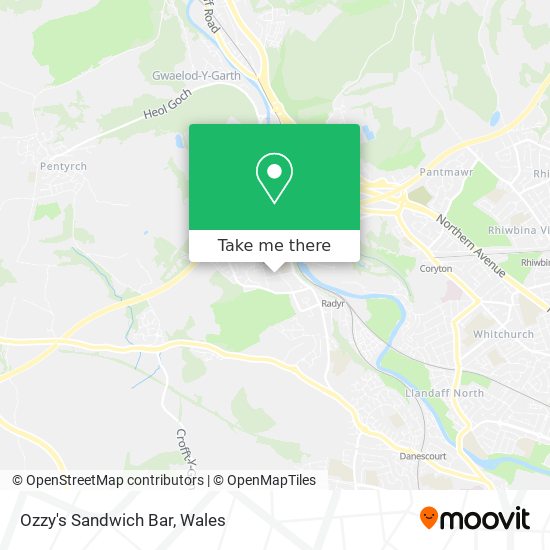 Ozzy's Sandwich Bar map