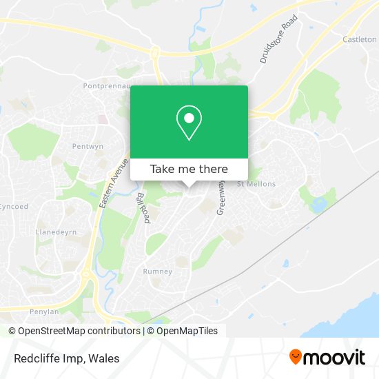 Redcliffe Imp map
