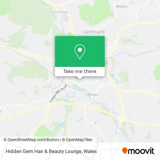 Hidden Gem Hair & Beauty Lounge map