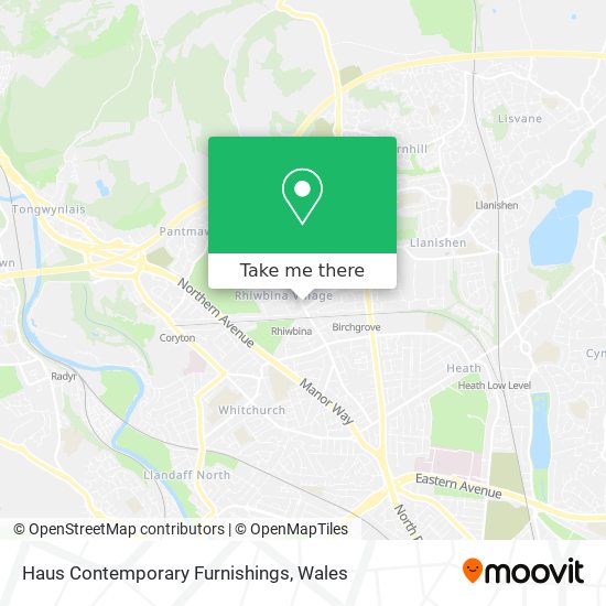 Haus Contemporary Furnishings map