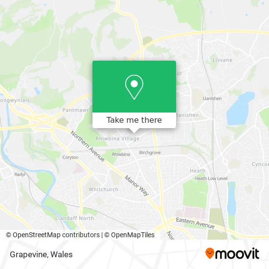 Grapevine map