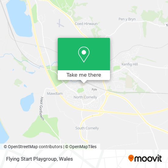 Flying Start Playgroup map