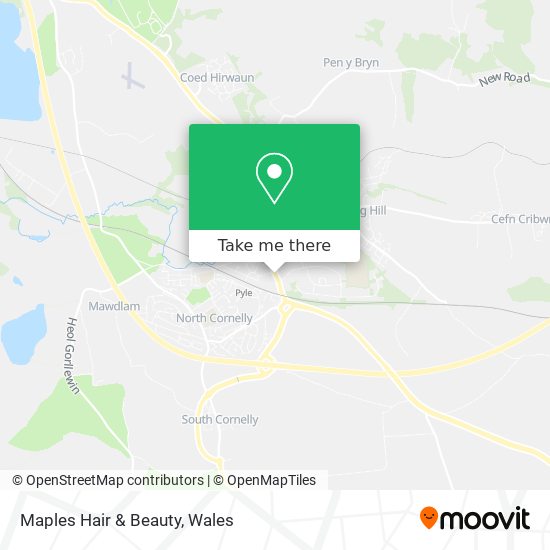 Maples Hair & Beauty map