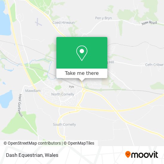 Dash Equestrian map