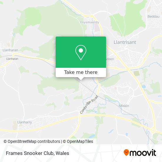 Frames Snooker Club map