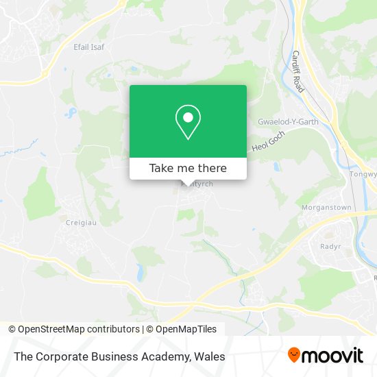 The Corporate Business Academy map