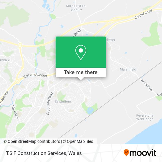 T.S.F Construction Services map