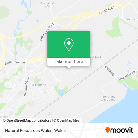 Natural Resources Wales map