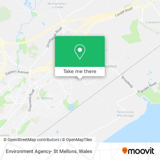 Environment Agency- St Mellons map