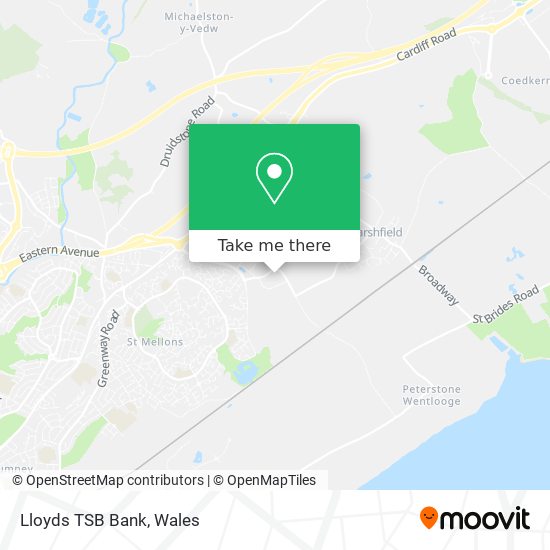 Lloyds TSB Bank map