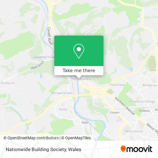 Nationwide Building Society map