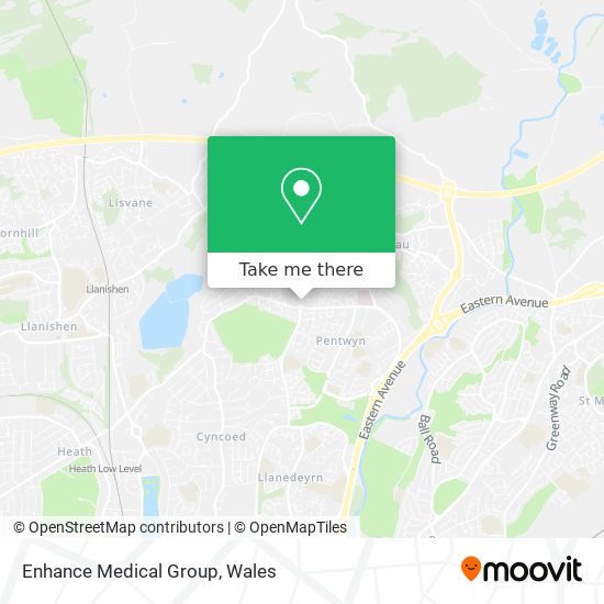 Enhance Medical Group map
