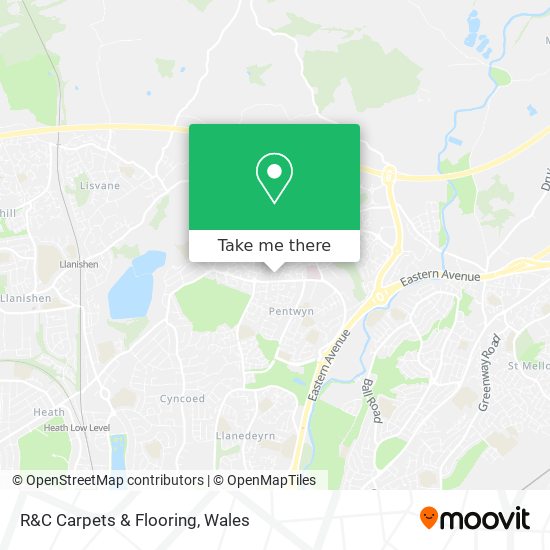 R&C Carpets & Flooring map