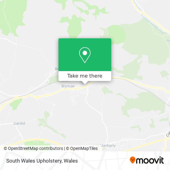 South Wales Upholstery map