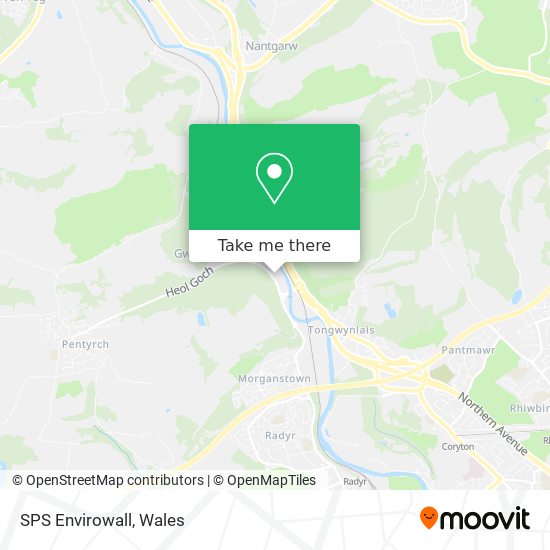 SPS Envirowall map