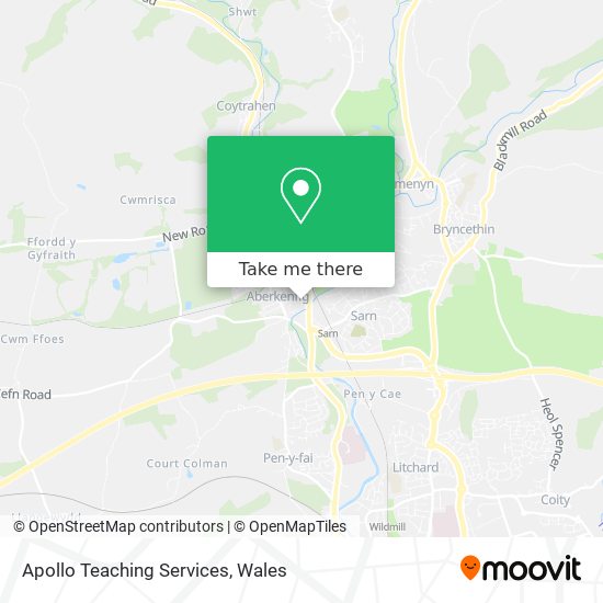Apollo Teaching Services map
