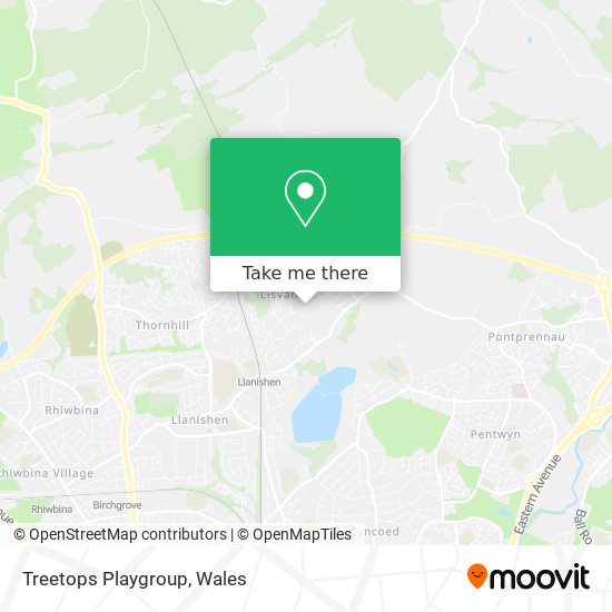 Treetops Playgroup map