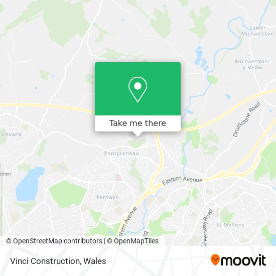 Vinci Construction map