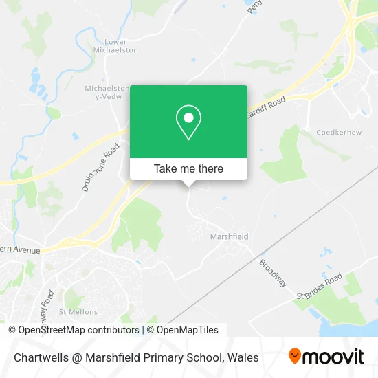 Chartwells @ Marshfield Primary School map