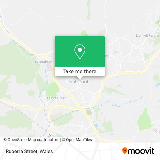 Ruperra Street map