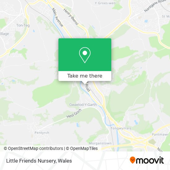Little Friends Nursery map