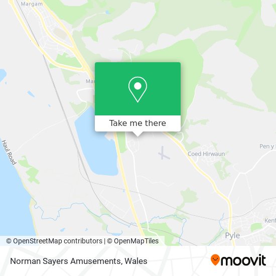 Norman Sayers Amusements map