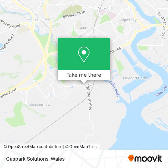 Gaspark Solutions map