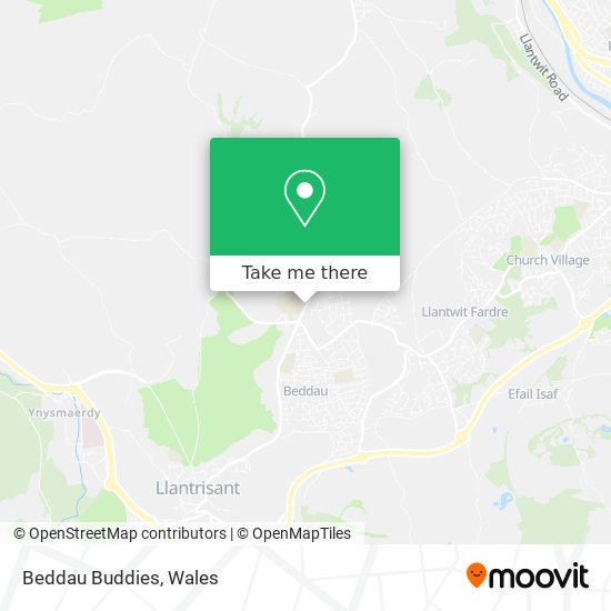 Beddau Buddies map