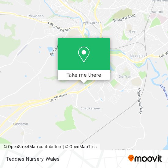 Teddies Nursery map