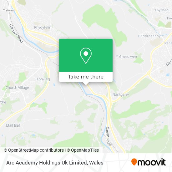 Arc Academy Holdings Uk Limited map