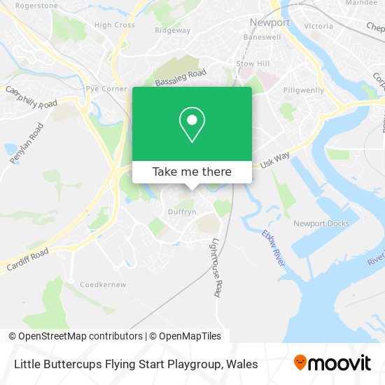 Little Buttercups Flying Start Playgroup map